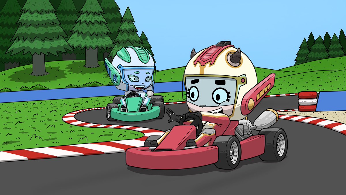Our second game concept being developed:
🏁🏁
Take your DKart and hit the road in the Rowdy Race! Challenge your opponents in this hectic game mode and show who is the fastest dmon
🏁🏁
#SolanaNFTs #P2E #GameFi #SolanaGaming