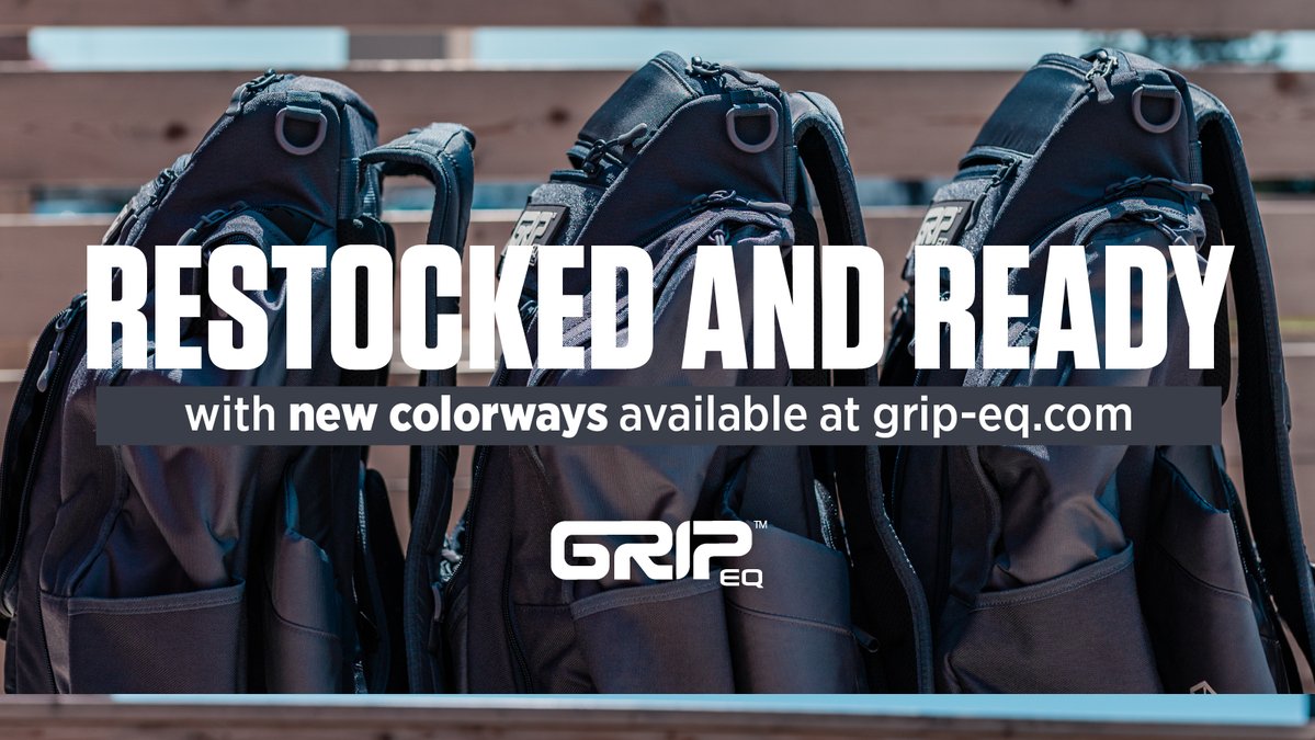 GRIPeq's tweet photo. GRIPeq's innovation, craftsmanship, comfort & lifetime guarantee. Now available in all Bag Models/Colorways. #SpringInto22 #GRIPeq #gripscrushboyz #teamgrip #oftenimitated #neverduplicated https://t.co/dSa4BibcPM