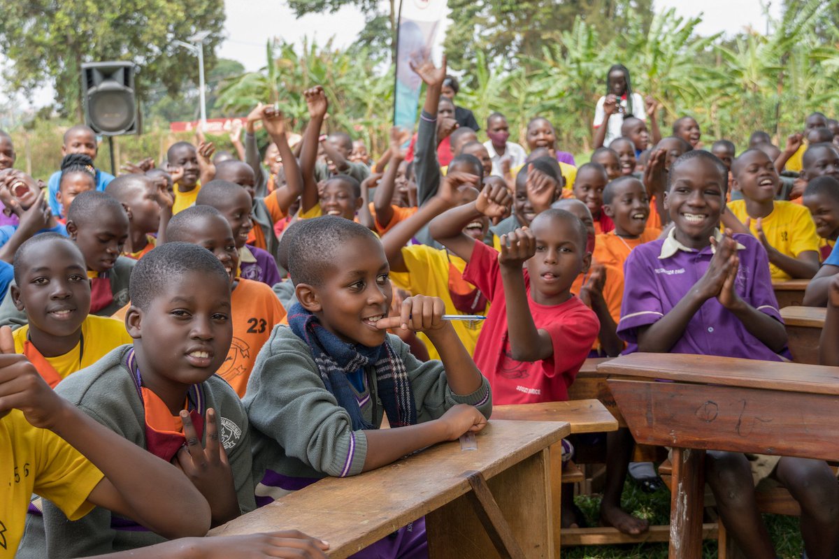 ea_movement's tweet photo. Aristotle once said “Educating the mind without educating the heart is no education at all.” 
We PamooJans believe that love is the foundation upon which we can build a Great EastAfrika and as we reached out to Teachers and Students in Mukono we strongly promoted this value. https://t.co/C37lenR3gx