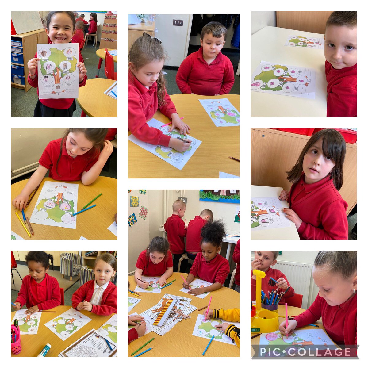 pencaerauprima1's tweet photo. Another fantastic Italian lesson this afternoon with Mrs Romanelli making our own family trees. Eccellente! #Year1 #worldwidelearning https://t.co/Kg8cEo61Nk