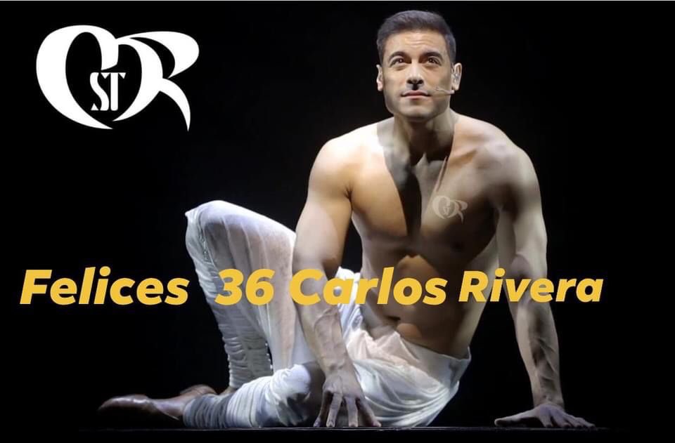 ClubSoloTu's tweet photo. Hoy!!! Estamos celebrando a nuestro rey @_CarlosRivera por su cumpleaños.

Este hilo se contesta con el nombre de 10 colaboraciones de Carlos Rivera más el ht 👇🏻

#Felices36CarlosRivera https://t.co/T3QtDwDLRZ