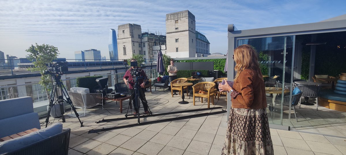 <a href="/SabineRooftop/">Sabine Rooftop Bar</a> was the stunning location near St Pauls in London for today's 2 camera ITV TM fashion item.