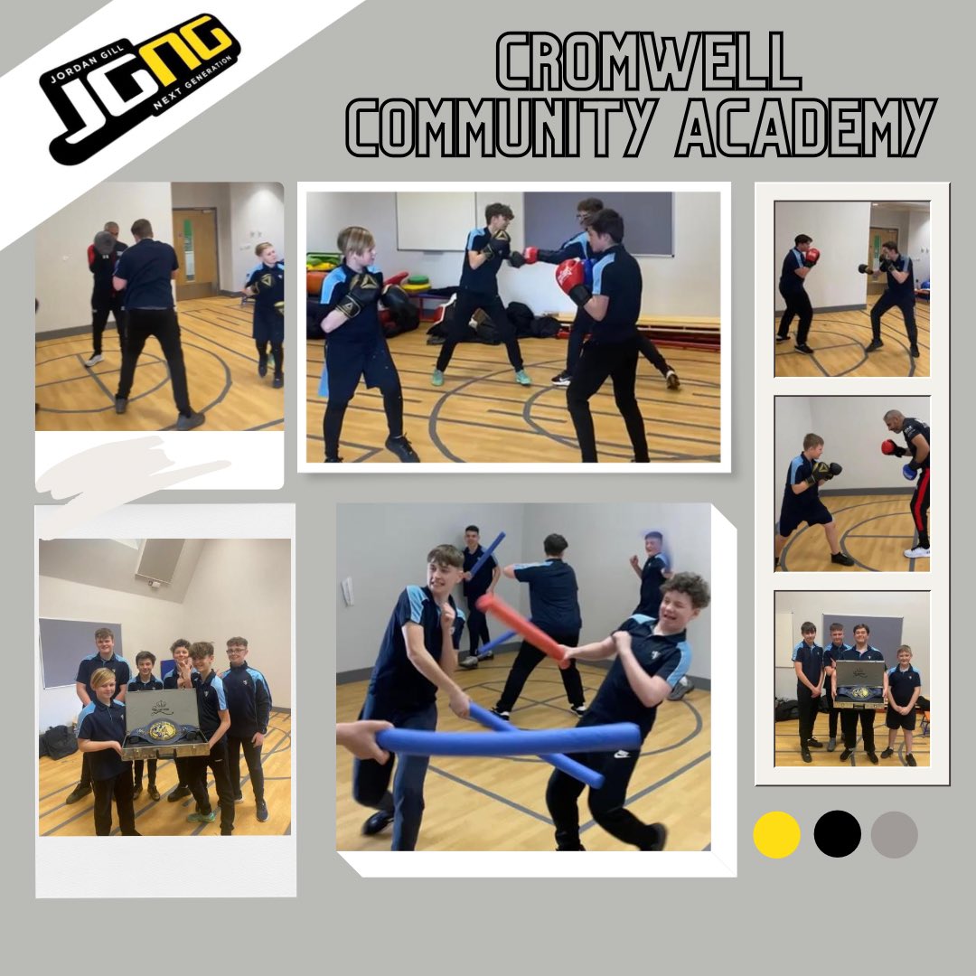 Another great afternoon for Coach Paul at the Cromwell Community Academy 🥊🙌🏽

#jgng #boxing #youthboxing #youthfitness #boxer #jordangill #peterborough #cambridgeshire #cromwellacademy