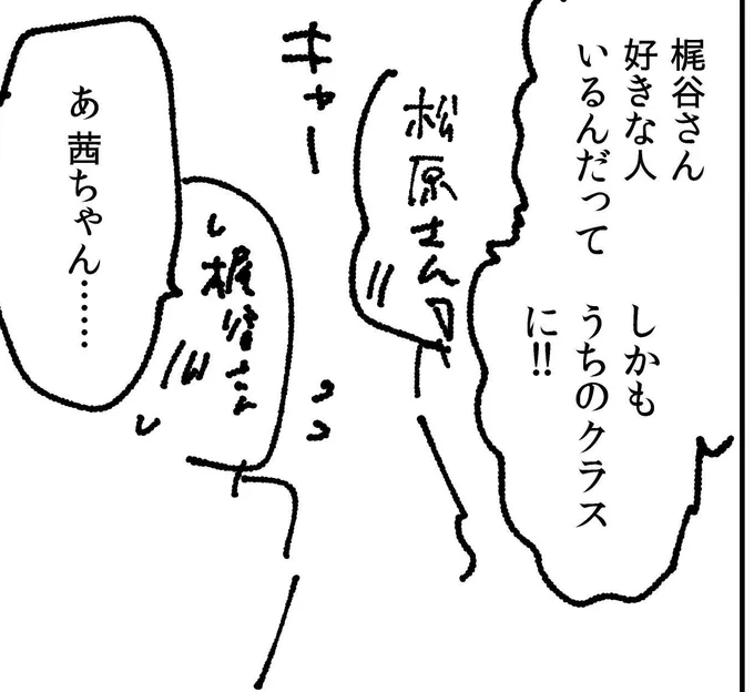 新キャラを登場させる時、ネームの段階では大概こんな状態で、いざ作画というタイミングでデザインを整えるのでライブ感満載です 