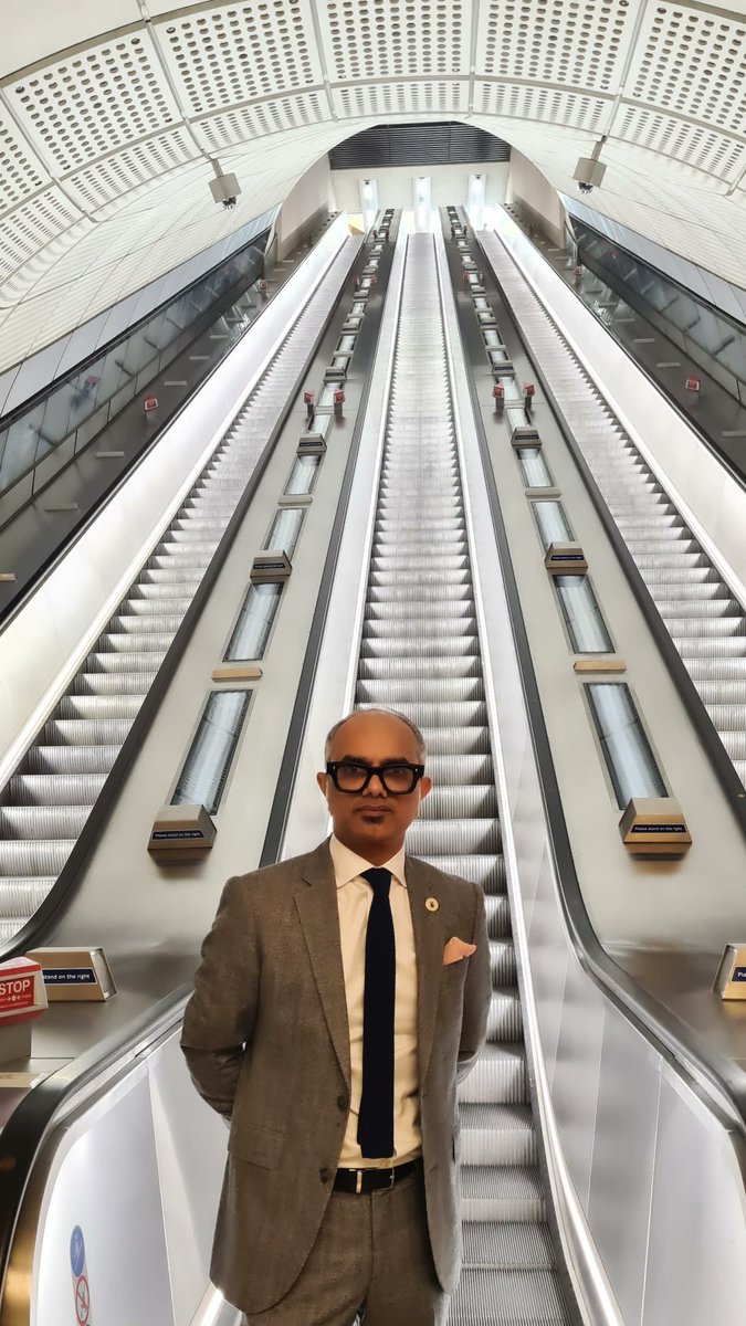 AbdalUllah's tweet photo. Thank you @TfL  @Crossrail for arranging our visit to #WhitechapleStation this morning.
Amazing new station, thanks to all the staff for such an amazing experience 
Looking forward to seeing the station in full use &amp; bringing people to #TowerHamlets, 
#ElizabethLine #Freedom50 https://t.co/iKQCBE4hvy