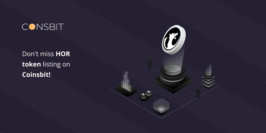 🔥  HOR token listed on <a href="/c0insbit/">Coinsbit</a> ! 🔥