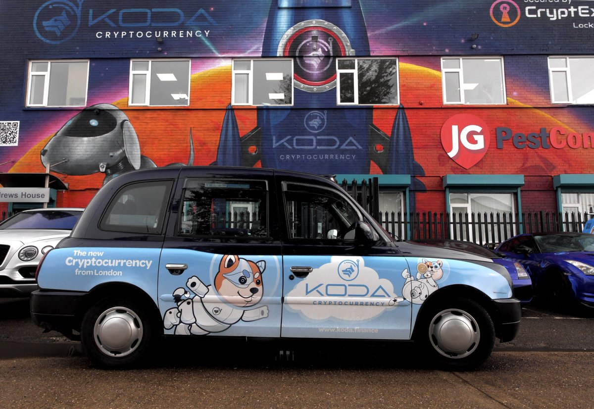 FUSDFinance's tweet photo. Who's got some pictures of our vans on the road ? 📸

Post them below ! 

Has anyone spotted a $koda Taxi yet???👀

#crypto #cryptocurrency #london #blackcab #taxi #tothemoon #binance #bsc #bep20 #jgpestcontrol https://t.co/wd2KpyfxYK