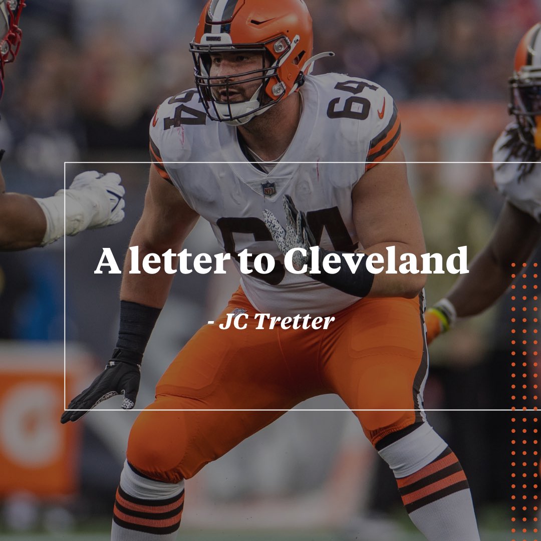 JCTretter's tweet image. Thank you, Cleveland