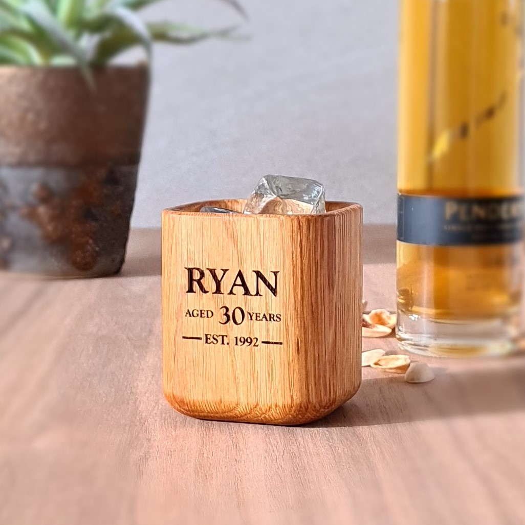 MijMojDesign's tweet photo. MILESTONE BIRTHDAY?

Looking for a special gift for a milestone birthday 30th, 40th, 50th, 60th? Our solid oak whiskey tumbler engraved with a name and age is the perfect thoughtful gift for the whiskey lover. Cheers to that!

#whiskey #whisky #milestone #30th #40th #50th https://t.co/HILiZ7evbl