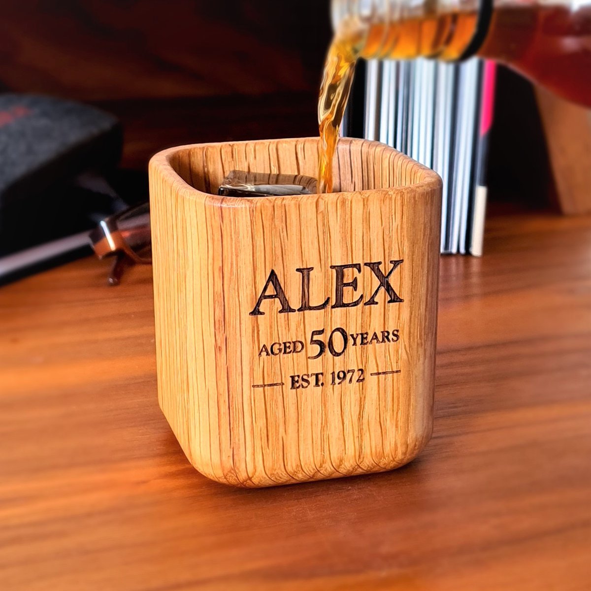 MijMojDesign's tweet photo. MILESTONE BIRTHDAY?

Looking for a special gift for a milestone birthday 30th, 40th, 50th, 60th? Our solid oak whiskey tumbler engraved with a name and age is the perfect thoughtful gift for the whiskey lover. Cheers to that!

#whiskey #whisky #milestone #30th #40th #50th https://t.co/HILiZ7evbl