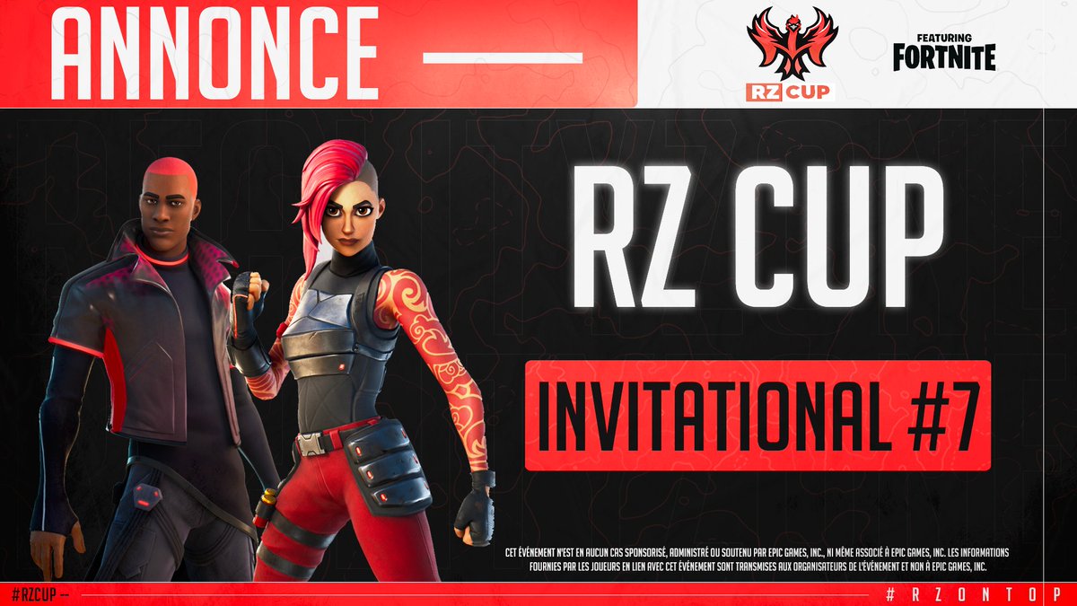 Rz Cup Invitational #7
⏰Jeudi 17 Mars 20h30
🎮 4 games
🟣 twitch.tv/realityzoneTV
🎙️<a href="/vTeazou/">Rz Teaze 🇪🇸🍀</a>
 
Pour avoir une chance de vous mesurer aux meilleurs duos d'Europe avant la Champions Cup Console de ce week-end👇
 
🤝Follow <a href="/RealityzeSport/">Reality Zone</a> <a href="/FuLLkb9/">Theo</a> <a href="/Aymz0/">Aymen</a>
♻️RT X FAV❤️
👬@ your duo