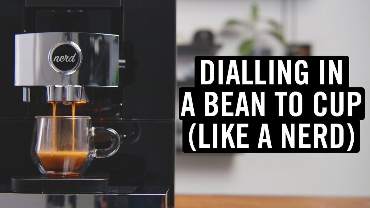 CoffeeCodeUK's tweet image. How To Dial In A Bean To Cup Machine (Like A Nerd)
Often overlooked, because "it's just a bean to cup machine".
youtube.com/watch?v=J6yWOy…
#coffee #video #coffeecode #youtube #dailyvideo