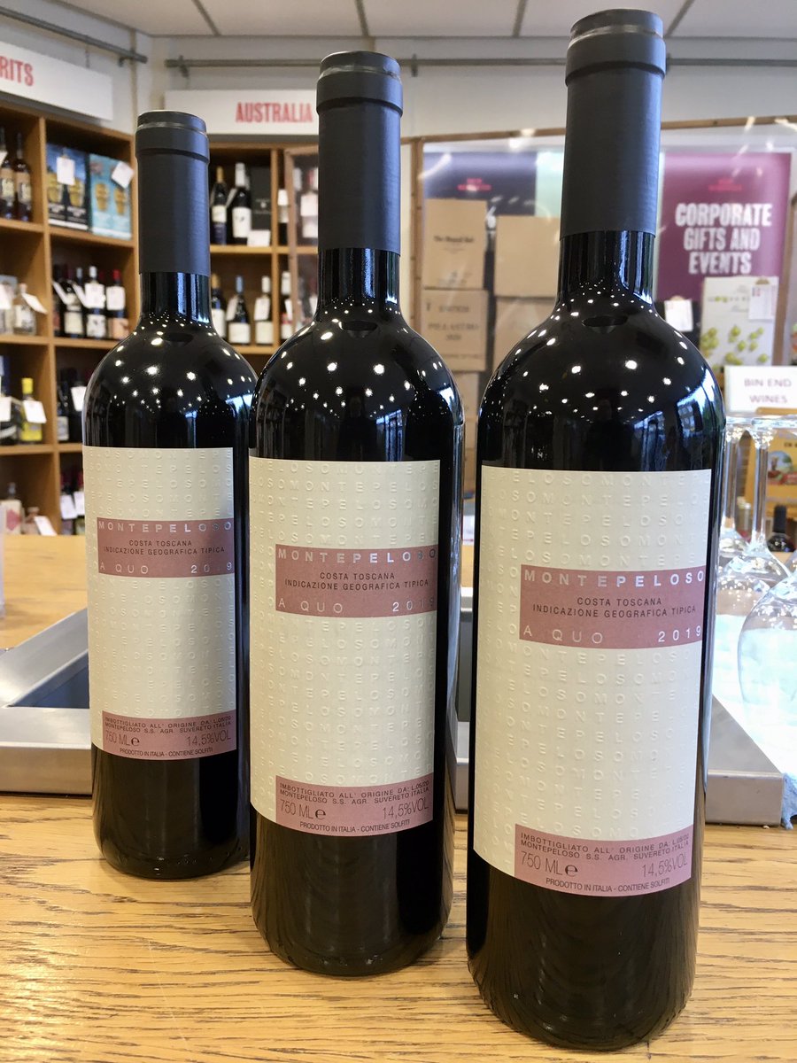 LaithwaitesBeac's tweet photo. A shop favourite is back in stock. Montepeloso A Quo is a sensational 93 point red blend 🍷from Tuscany 🇮🇹 .  Juicy dark berry fruit, mineral edge and silky tannins. Single £19.99 mix 12 £17.99 Call ☎️ 01494677564 or pop in to buy. #italianredwine #montepeloso #tuscanwines https://t.co/XMh2t8J1yG