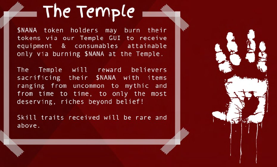DemoniOfSolana's tweet photo. Some people believe in the ✝️ others in the 🌙 & 🕯️
We at #chimpfight believe in the way of the fist and our temple is where we sacrifice our $nana to get strong
$nana $sol #fight #fighting #solana #p2e #metaverse https://t.co/O7zalvGVFn