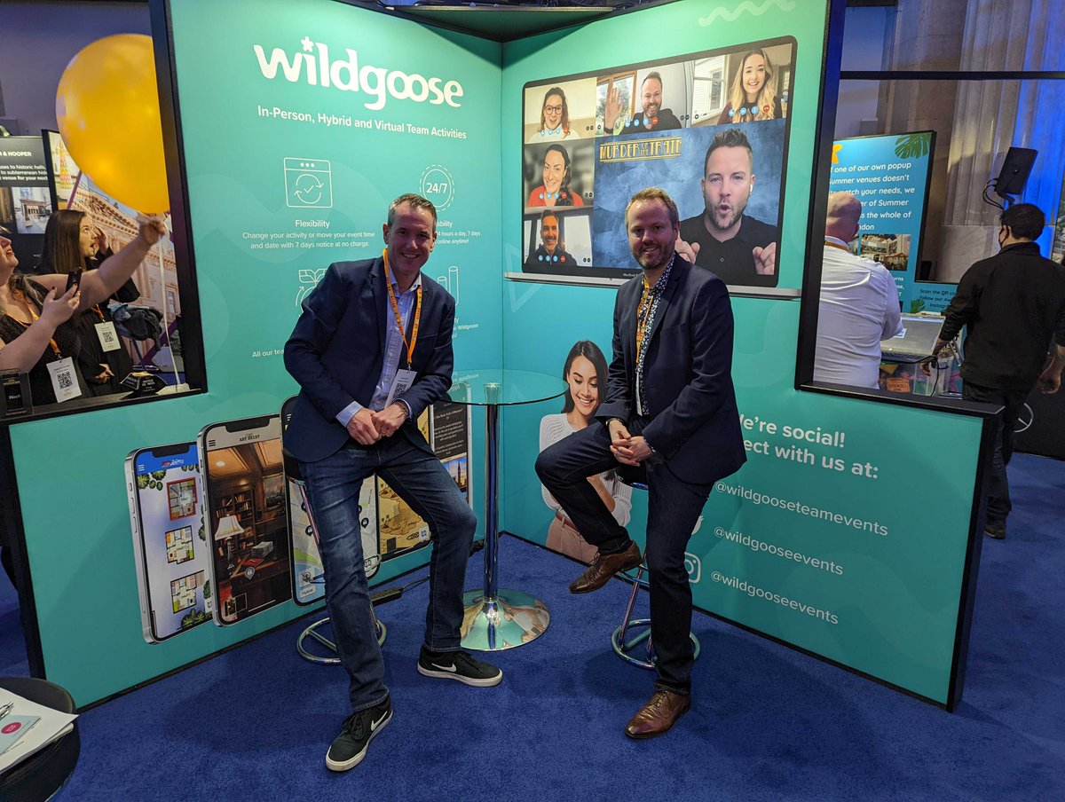 wildgooseevents's tweet image. We're extremely proud of our stand at the London Summer Events Show this year! Stop in and say hi to Jonny and Nick today and tomorrow! 👋 #wearewildgoose #LSES22