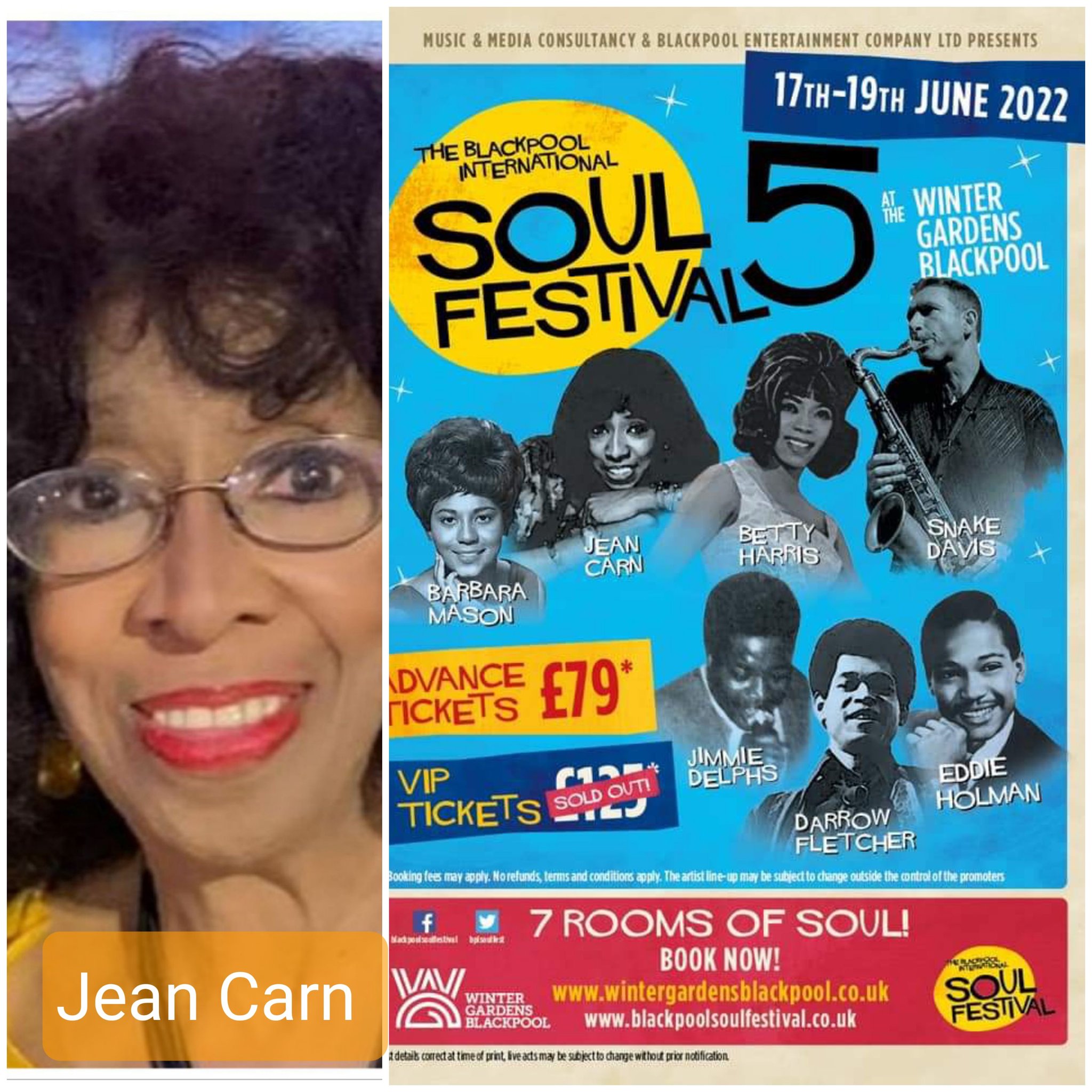 Happy birthday   Jean Carne 