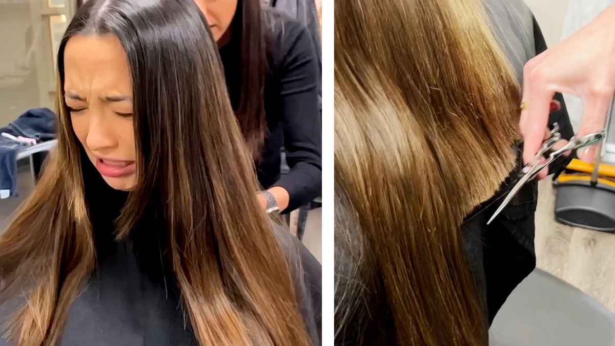 MerrellTwins's tweet photo. Sooo… @veronicamerrell cut her hair 😱 

https://t.co/vmgmpbIUWv https://t.co/Bv77LXGV4Q