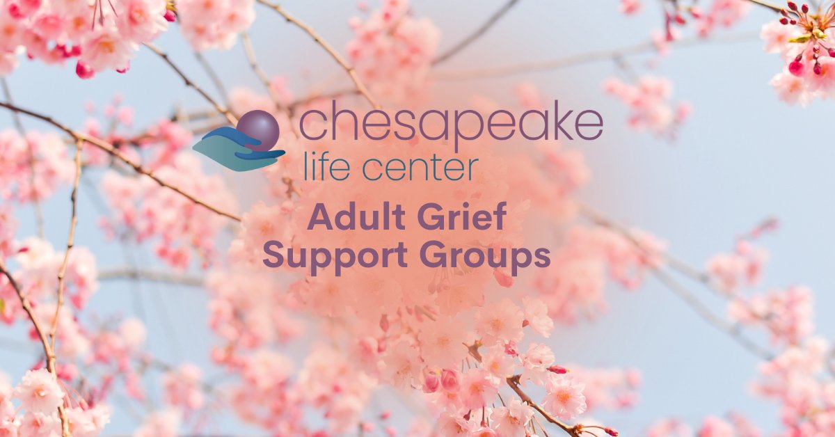 HospChesapeake's tweet photo. Our spring calendar is filled with #griefsupport events, many in person or both in person and virtual -- read about our adult #griefsupportgroups here. #griefandloss #griefjourney https://t.co/evMzf6ozJU https://t.co/C86Y1l3JHS