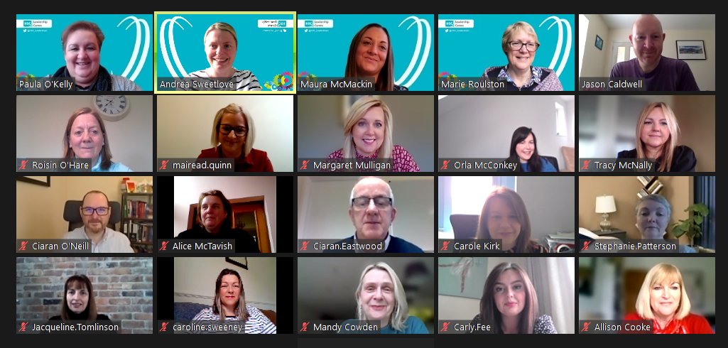 Happy World Social Work Day 2022 from some of our Leaders in Social work attending their session of Leading Social Work: Stronger Together Course.