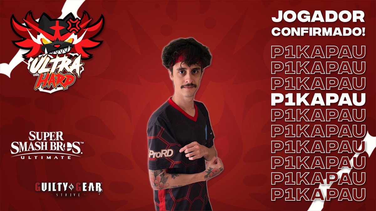 TryHardSmash's tweet photo. Jogador do @ProRDSmash, @p1kapau vem com as bombas no bolso e vai mostrar que pode fazer mais do que cortar mato com a espada, lá no #UltraHardTournament 🐯💢

📆01, 02 &amp; 03 de Abril
Belo Horizonte - MG🇧🇷

Informações: https://t.co/4XvGXExcLA
Inscreva-se: https://t.co/NJjOWOb6Hj https://t.co/nEP6XyrwTu