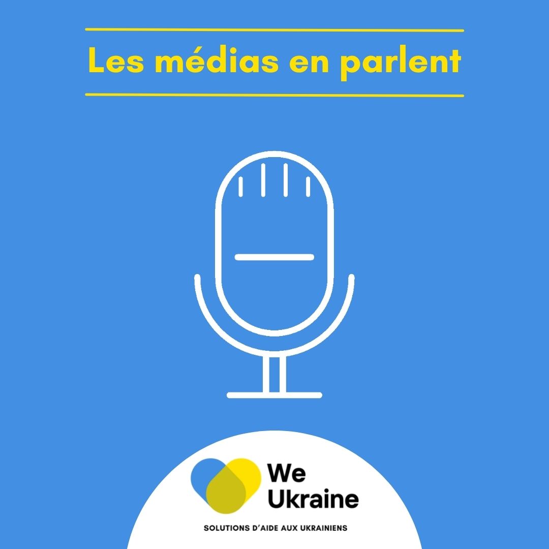 WeUkraineFr's tweet photo. 🎙️ Sur @100pour100radio Noëlle, #bénévole de #WeUkraine 🙌, vous en dit plus sur la plateforme, les coulisses et les initiatives recensées et vérifiées pour aider les ukrainiens.
➡️ https://t.co/Ua584HyQ3n
➡️ https://t.co/86OhEkLSgt
#ukraine #radio #presse #solidarité https://t.co/Xz4EU4OaPL