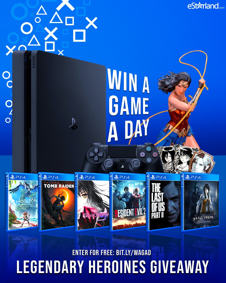 To celebrate Women's History Month we're giving away a PS4 Slim bundle with a ton of games that highlight some of the most iconic and legendary female characters in video games! #PS4 #Giveaway

Enter for free at: bit.ly/wagad 💕