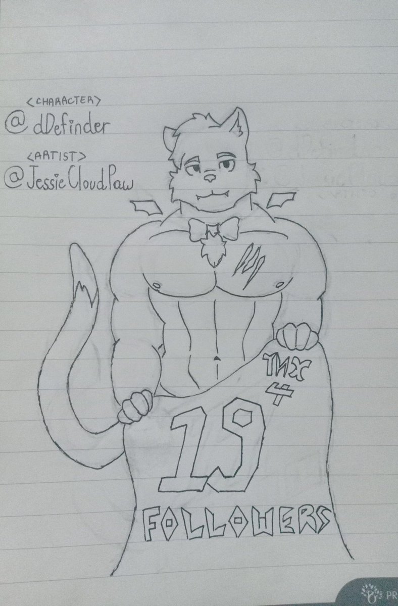 Thanks for the 19 followers
For that I had to use someone's Sona/OC for this which his that he is a great guy give him a follow I'm sure both of you will have fun!

Art is Art
<sorry for the mess of the paper heheh>