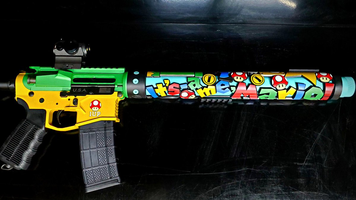 ARS_unique's tweet photo. Yahoo! 🍄 Rate this build!

https://t.co/lWR5anuCDP 

#makeityourown #webuildunique #pewpew #whynot #AR15 #customrifle #customAR #uniquears https://t.co/0LhV0VSuHO