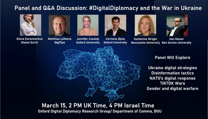 CBjola's tweet photo. Key  points from our discussion today:
➡️OSINT - key resource of 🇺🇦stratcomm
➡️Culture &amp; stratcomm: the overlooked link
➡️#BigTech has the power 2 tilt the balance 
➡️Women as heroes &amp; family protectors 
➡️NATO stresses reassurance, less 🇷🇺
➡️TikTok is the new info battelfield https://t.co/2fBS16puZg