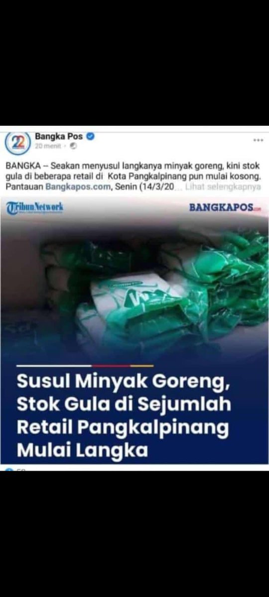 SemutMe61912462's tweet photo. @contzandrean @RamliRizal Sebentar apanya...? Malahan nambah lagi gula ikut menghilang dipasaran. https://t.co/3iTdteeC4n