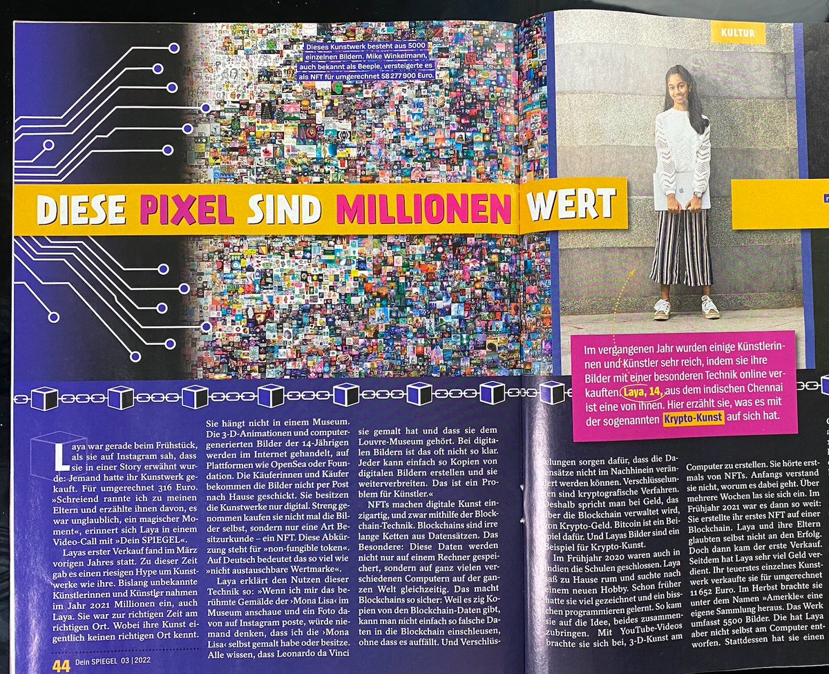 Came home from a very bad french exam to this amaze in a german magazine <a href="/Dein_SPIEGEL/">Dein SPIEGEL</a> ~ 

Thanks a tonne <a href="/wedigmarco/">Marco Wedig</a> ~