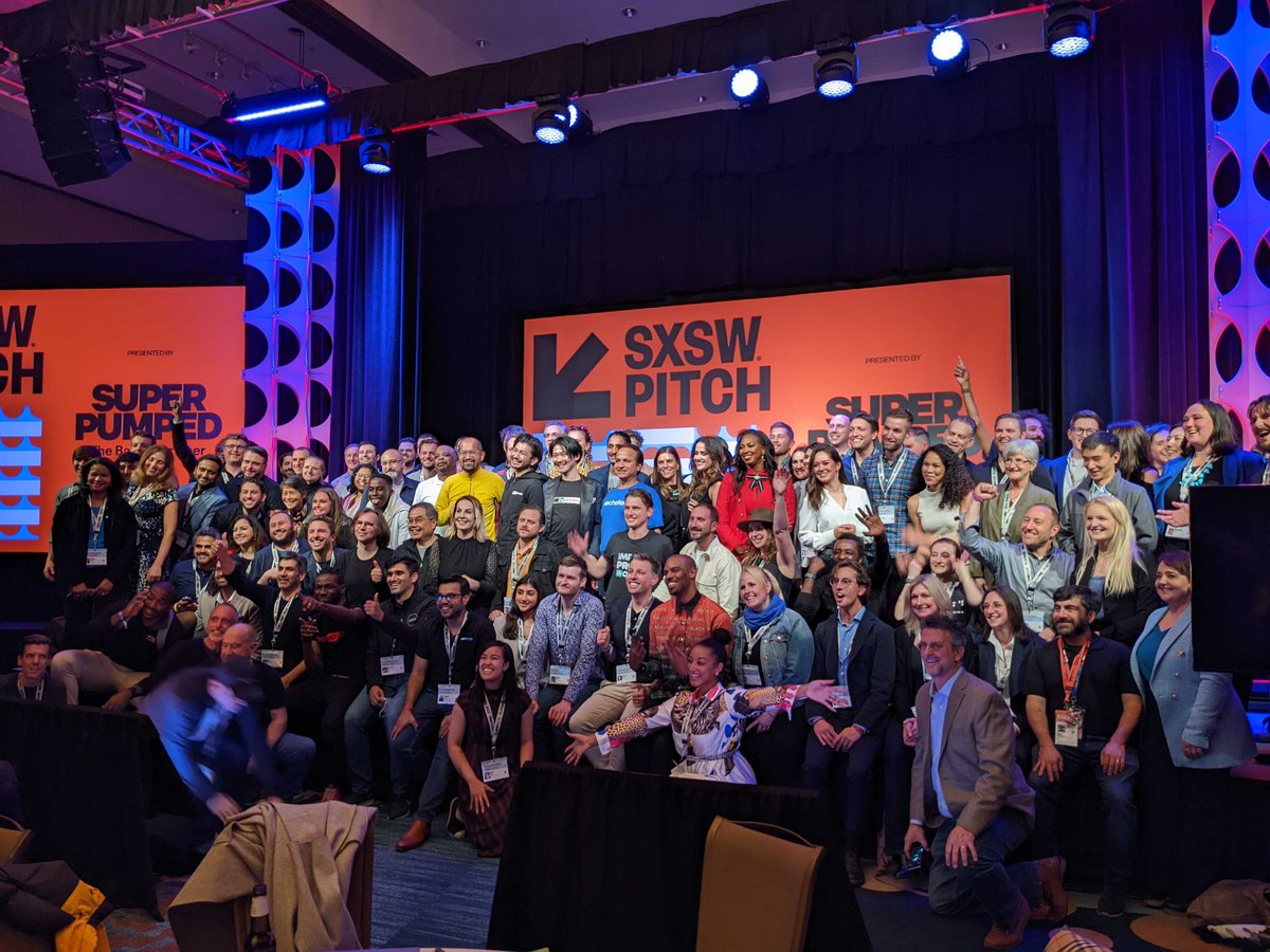getnachonacho's tweet photo. Our @sxsw trip is winding down and we're heading home soon. ✈️ It was an honor to be one of the companies in the pitch competition. We can't wait to see what else we can do in 2⃣0⃣2⃣2⃣!

Can you spot @goelsanjay among the founders here? 🔎👀

#SXSW2022 #SaaS #startups https://t.co/A1hKh6G1Qc