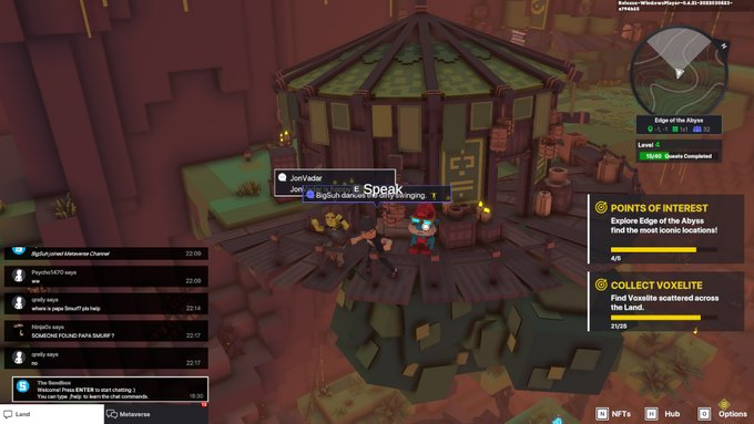 nelly_lambert's tweet photo. @TheSandboxGame I just participated in the daily #SandboxAlphaS2Contest for a chance to earn up to 1,000 $SAND! Starting March 11 - Find Papa Smurf. Check out my screenshot below! 👇 #SandboxAlphaS2 https://t.co/YMXjQMmARF