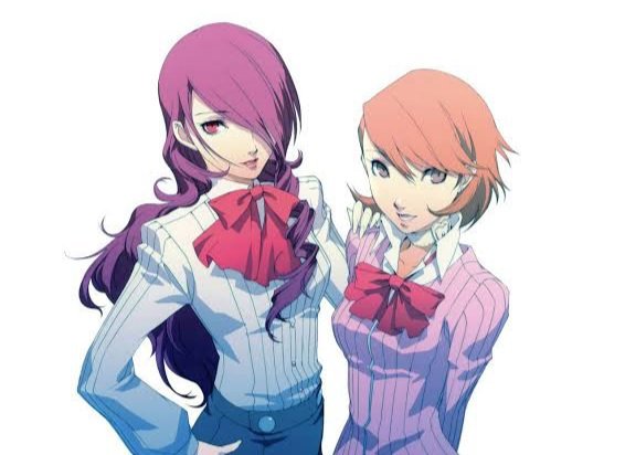 t4tcotd's tweet photo. Today's T4T couple of the day is Yukari Takeba and Mitsuru Kirijo from Persona 3 !! https://t.co/GfDt5zUyrY