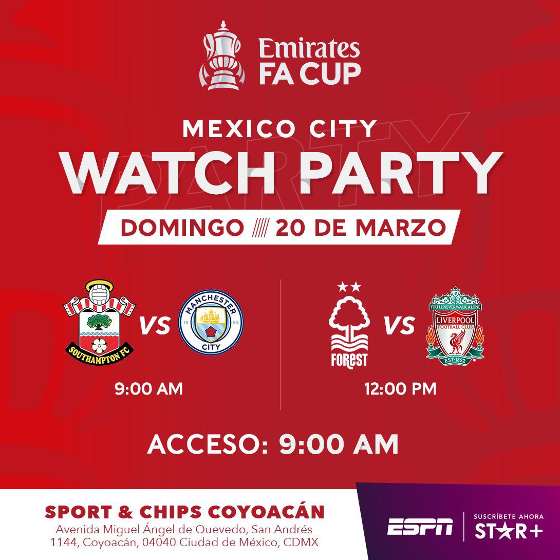 brendaflowersr's tweet photo. ¿Cuál es tu equipo favorito?_________

¿Qué creen?
Les tengo 3 pases dobles para asistir a la Watch Party de la @EmiratesFACup , muy sencillo:
Dale RT y contesta con el #EmiratesFACup 
¡Se va a poner de lujo! ¡Y seguro ahí estarán presentes para disfrutarlo!… https://t.co/GILAD2TUF0
