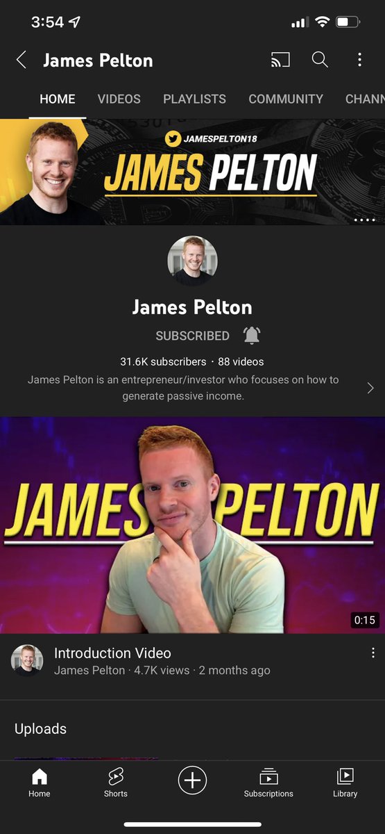 krock0786's tweet photo. @JamesPelton18 @cubo_money James is crushing it right now on Twitter and YT!! Keep em coming bro! https://t.co/kOQVdWsZgu