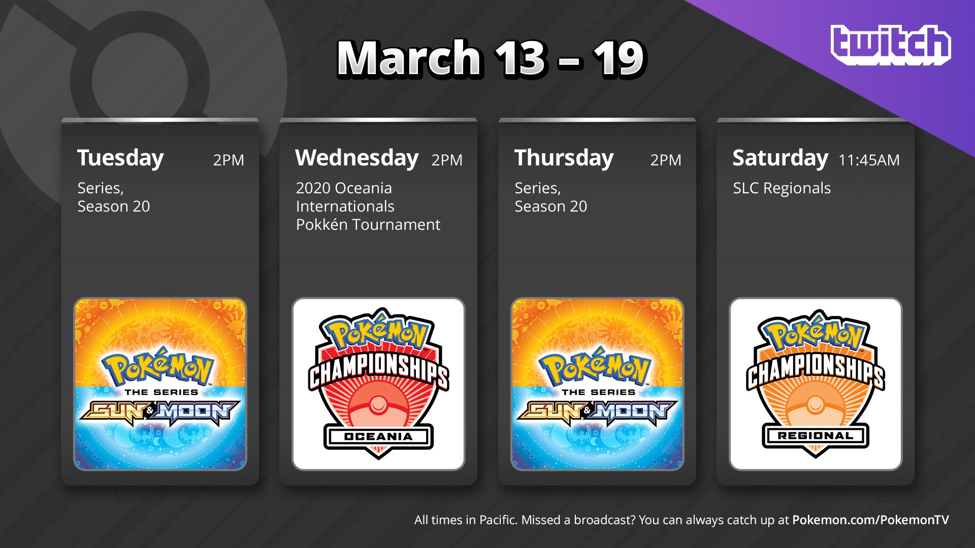 Pokemon Action And Adventure Await This Week On Twitch Tune In Tues And Thurs As Our Heroes Travel Across Alola And Even Back To Kanto In Pokemontheseries Sun Moon