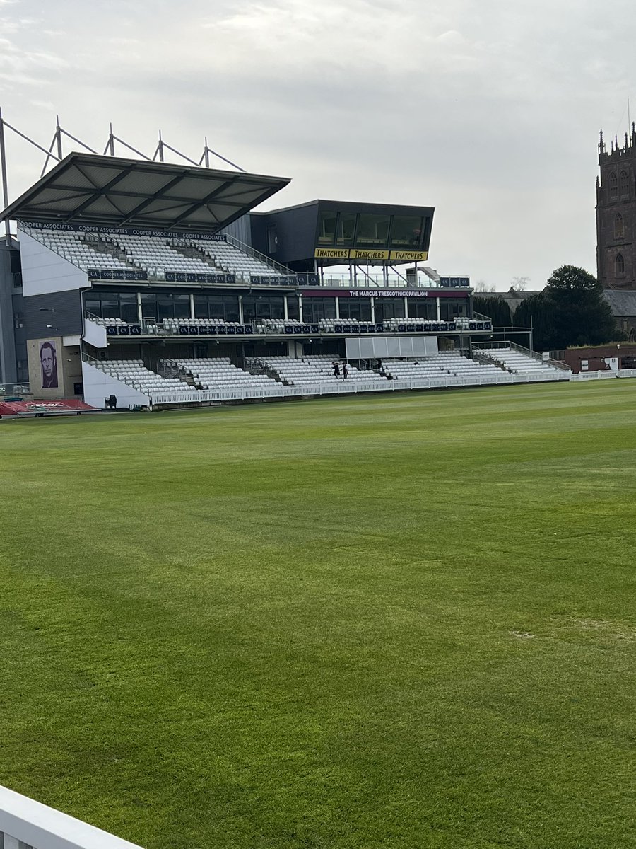Today was a day of supporting <a href="/SomersetCCC/">Somerset Cricket 🏆</a> with the big clean of the stadium ready for the new season. Supplying equipment and working alongside the county ground is something we were very proud to be involved with.
 
Good luck for the 2022 season.
