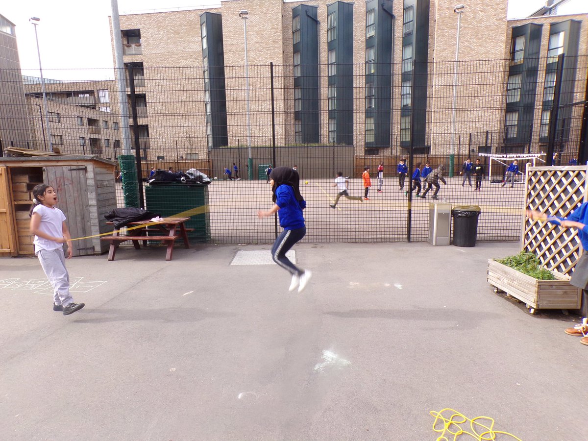 morelandprimary's tweet photo. We made the m​ost of the sunshine today and had a great time enjoying all our new playground games: hopscotch, hula hoops and skipping.

I wonder what next week's craze of the week will? @theresehoyle
#crazeoftheweek #learningforlife https://t.co/g4LRsBXA2K