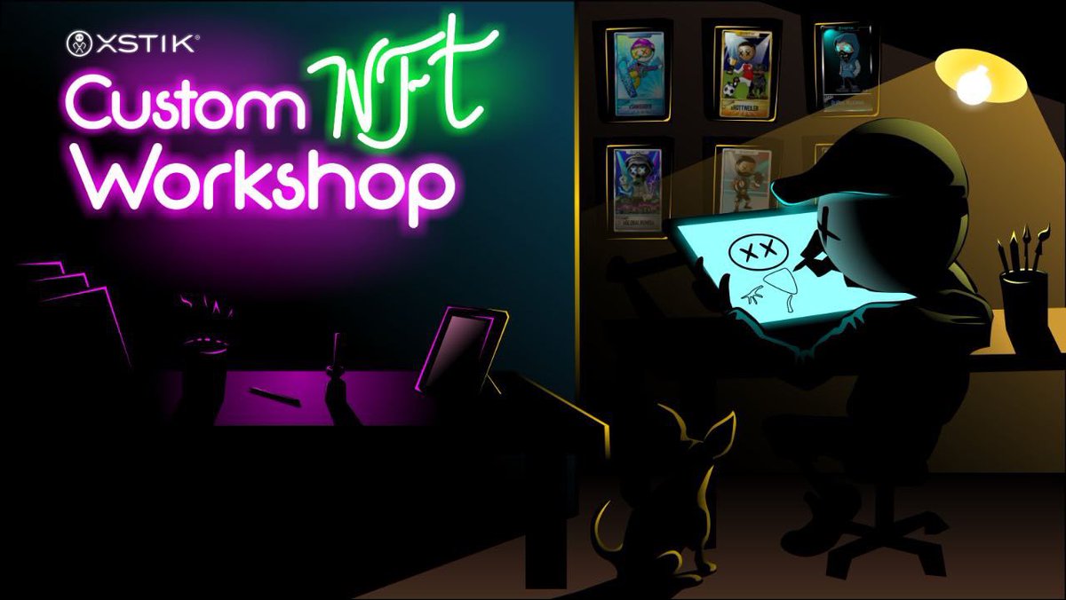 XRP_2026's tweet photo. xSTIK Opens Custom NFT Workshop - FIRST in XRPL scene! https://t.co/313EsXkk4T via @YouTube let’s subscribe as well !

👉Like &amp; Retweet
👉Tag Friends
👉Comment https://t.co/WXCaLgZBWH
