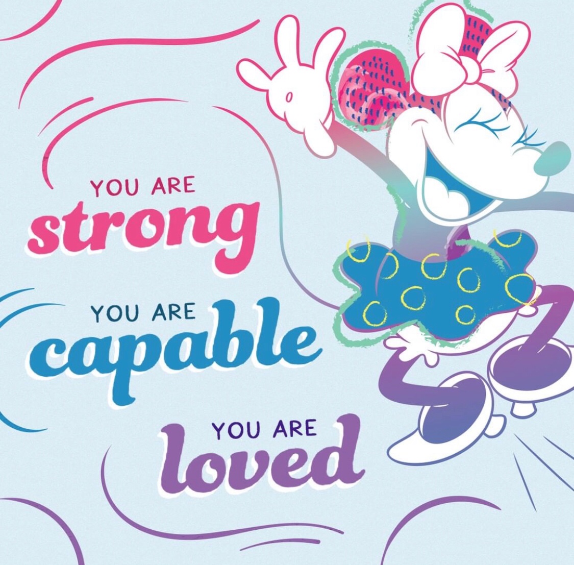 KH1Sora's tweet photo. But the thing is Minnie!
I’m not ‘that’ strong! 
I’m not ‘that’ capable!
And I’m not ‘that’ loved!

… As I hope to still improve on me! https://t.co/fKnv0roJMc