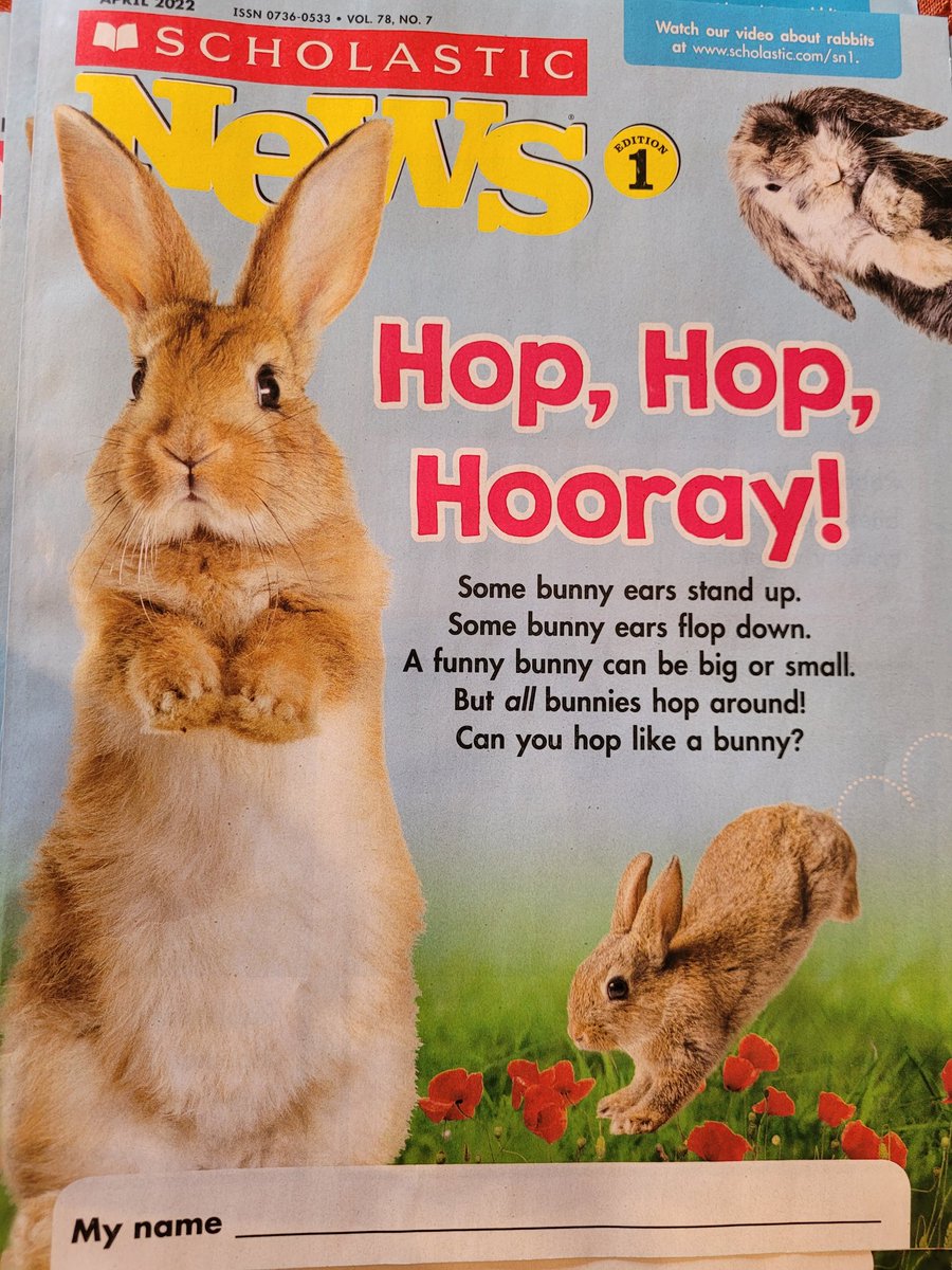 AudreyTrapolsi's tweet photo. Thank you @Scholastic News editorial staff for the Naughty by Nature earworm. You must be as old as I am. https://t.co/zcsixyvJ2f