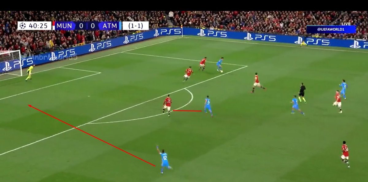 EPLBible's tweet photo. The art of defending from Harry Maguire. https://t.co/A78nKjnqz2