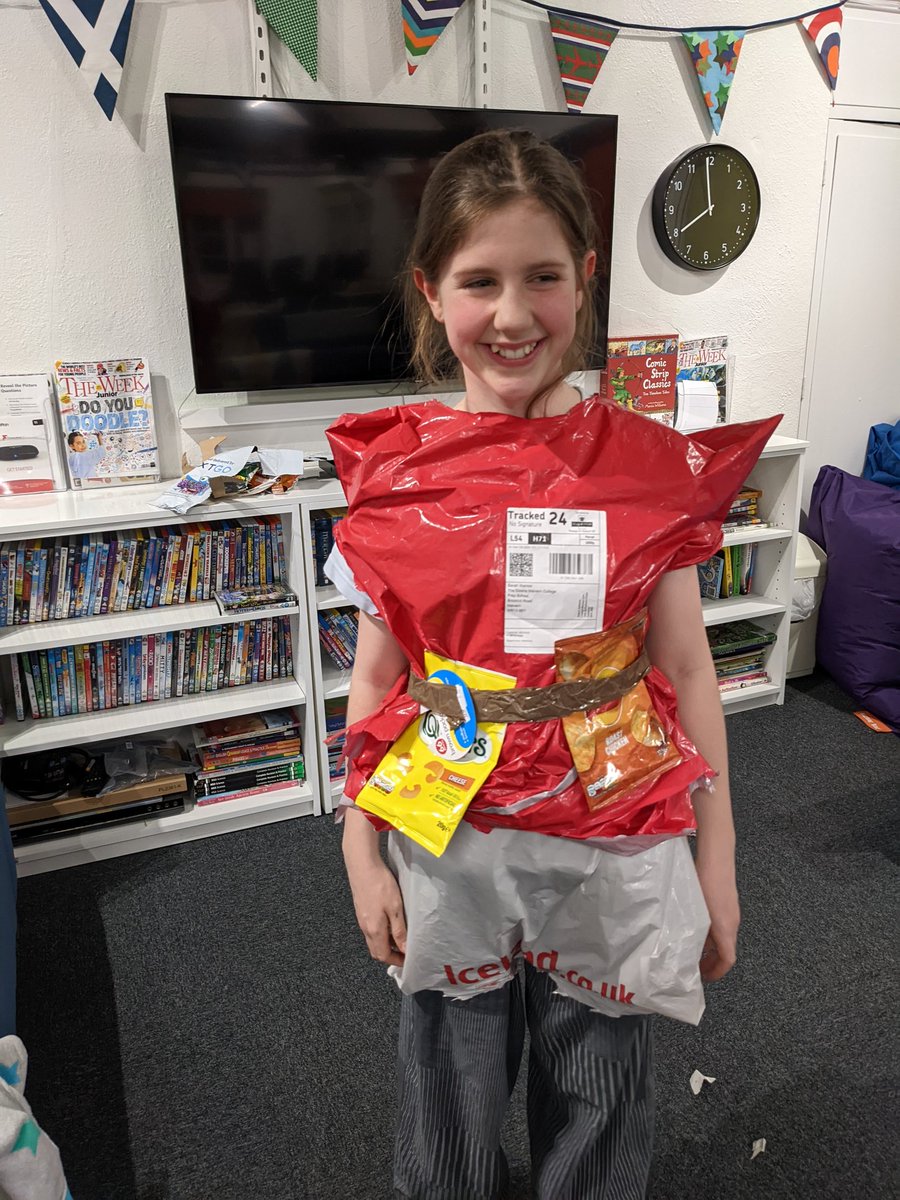 TDMHouseParents's tweet photo. Tonight's #earthawareness Boarding House activity: getting #creative with #recycling ! The children made hats, glasses, accessories and clothes out of cardboard, tuck wrappers, string and tape in preparation for a fashion show later in the week! #iloveboarding https://t.co/Z8CuGzKOpg