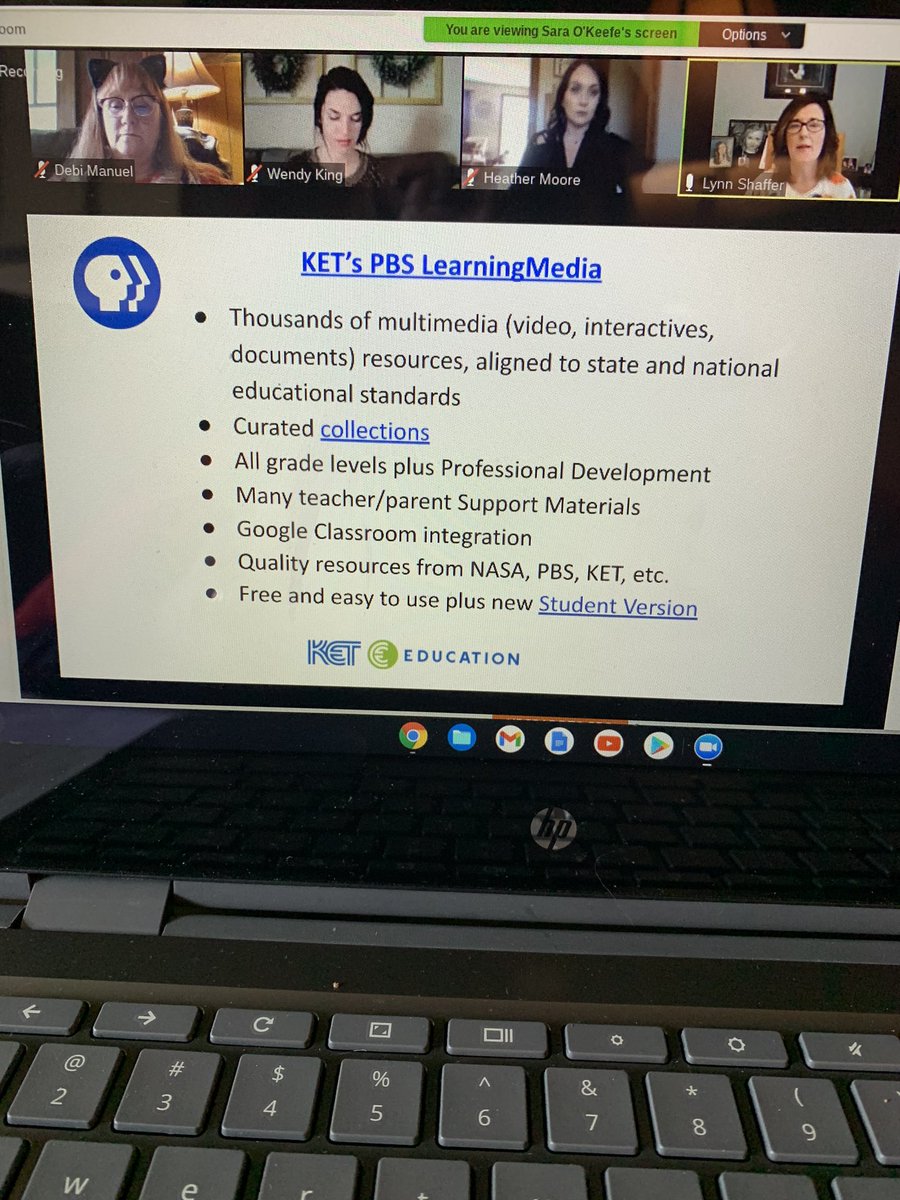 DebiManuel2's tweet photo. Another great Cadre Session with Sara O’Keefe KET Television about SEL and the Arts! This Renaissance Grant ROCKS! @KedcARTS https://t.co/EhIqH6X3H1
