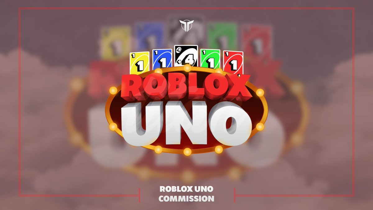 TitanLogos's tweet photo. 'Roblox Uno' - logo commission 🎰🃏

Commissions are still available, please contact me via twitter or discord (titan#5833) 📨

#RobloxDevs | #RobloxGFX | #RobloxArt https://t.co/3wAYGiE1Od