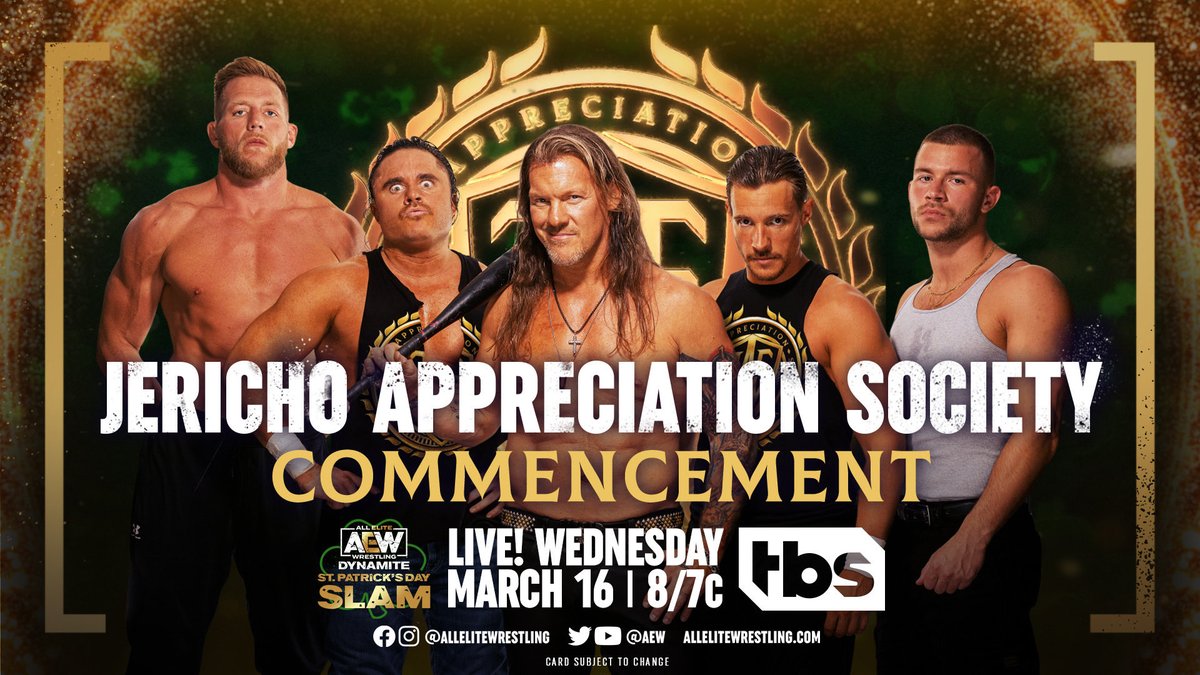 “Jericho Appreciation Society Commencement” announced for Dynamite r/SquaredCircle