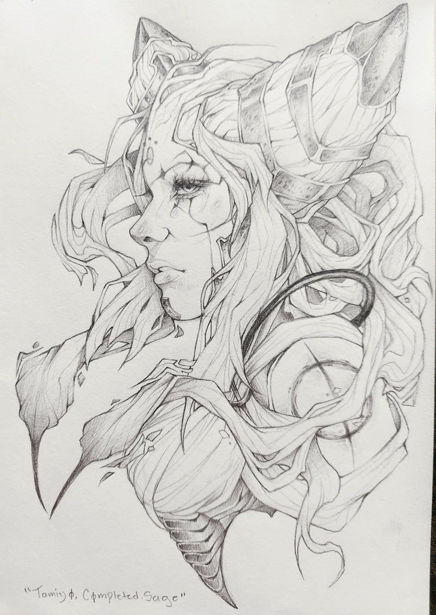 NizziFallon's tweet photo. Tamiyo is now complete ! I absolutely love how this came out and I plan on making this a digital peice super stoked about it ❤
#sketch #MagicTheGathering #tamiyo #planewalker #sketchbook #mtg #kamigawaneondynosty #art #Pencildrawing https://t.co/m851K9Vrkq