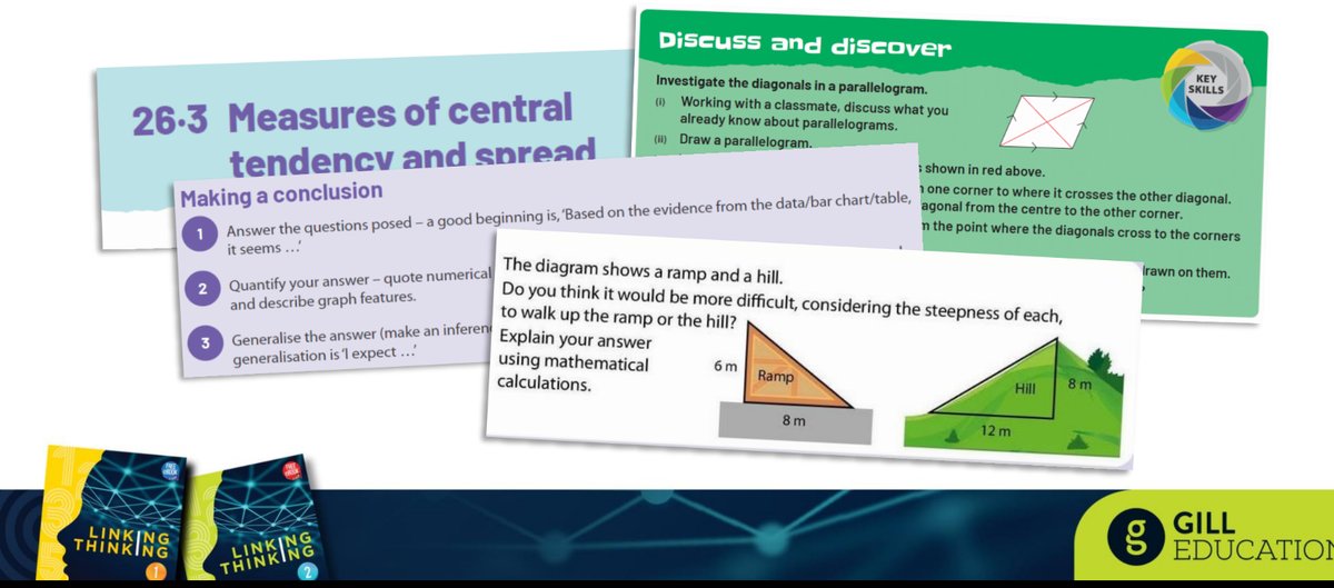 LinkingJCMaths's tweet photo. Communication in mathematics; encourages thinking in self and others. There are a variety of activities and guides to promote communication embedded throughout @LinkingJCMaths series for Junior Cycle Mathematics! #maths #thinking #communication #jcmaths https://t.co/5PedDfjufY