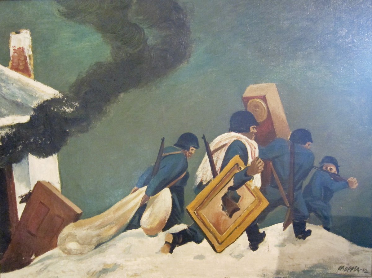 gropperart's tweet photo. Seeing the present in the past.  #StandWithUkraine @nytopinion @WSJopinion @latimesopinion @whitneymuseum @metmuseum @ButlerArt @deyoungmuseum @philamuseum @SDMA @jerrysaltz @robertasmithnyt @HeliclineArt @simon_schama https://t.co/VfcAhmEQ9x